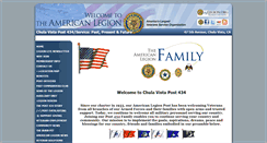 Desktop Screenshot of legionpost434.us